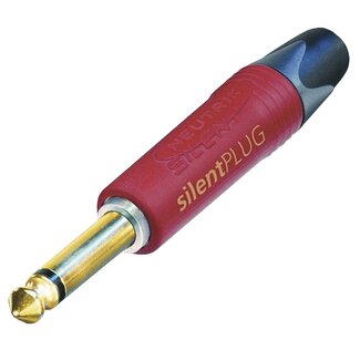 Neutrik Neutrik NP2X-AU-SILENT 6,35mm Klinkenstecker (m) Gitarre - Metall - 2-polig / Mono