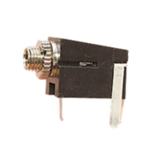 Electrovision Mono 2,50mm Klinkenbuchse mit Gehäuse für Paneelmontage, 3 Lötanschlüsse