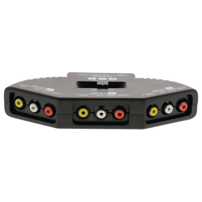 Nedis Tulp Composite Audio Video Umschalter 3-fach