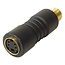 S-VHS (w) - F (w) Adapter / Schwarz