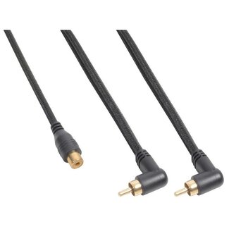 PD Connex PD Connex Subwoofer/Stereo-Klinke (m) auf Mono-Klinke (w) Audio-Adapter - 0,30 m