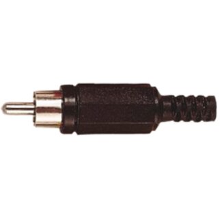 S-Impuls Tulp Audio/Video Stecker - Kunststoff / Schwarz
