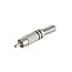 Cinch Audio/Video Stecker - bis 6mm - Metall / Schwarz