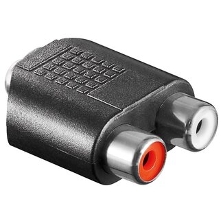 InLine Tulpe (w) - 3,5mm Klinke (w) Stereo Audio Adapter