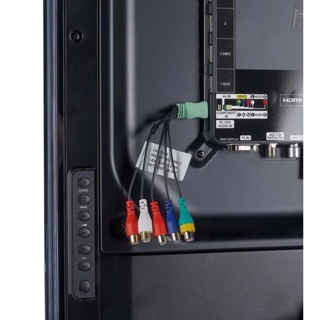 LED TV Komponenten/Composite Adapter kompatibel mit Samsung BN39-01154W - 0,15 m