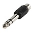 6,35mm Stereo-Klinke (m) auf Mono-Cinch (w) Audioadapter