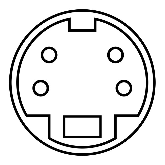 Premium S-VHS (m) Stecker / Metall