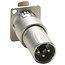 Neutrik NA3FDM XLR (w) - XLR (m) Einbaubuchse Adapter