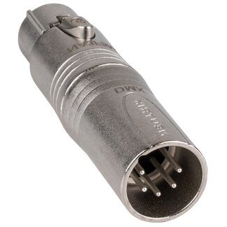 Neutrik Neutrik NA3F5M 5-pol XLR (m) auf 3-pol XLR (w) DMX Adapter