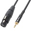 PD Connex XLR (w) - 3,5mm Klinke (m) Audiokabel - 0,50 m