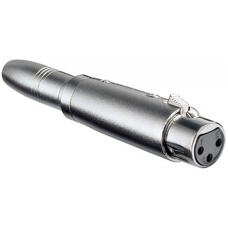 S-Impuls XLR (m) - 6,35mm Mono-Klinkenstecker (m) Adapter