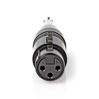 Nedis Nedis XLR (w) - 6,35mm Mono Klinkenstecker (m) Adapter