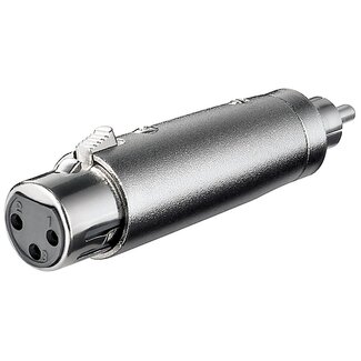S-Impuls XLR (w) - RCA (m) Adapter