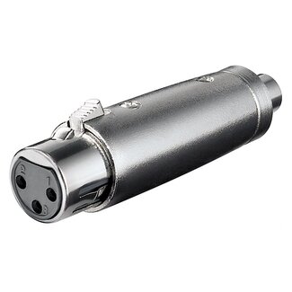 S-Impuls XLR (m) - RCA (m) Adapter