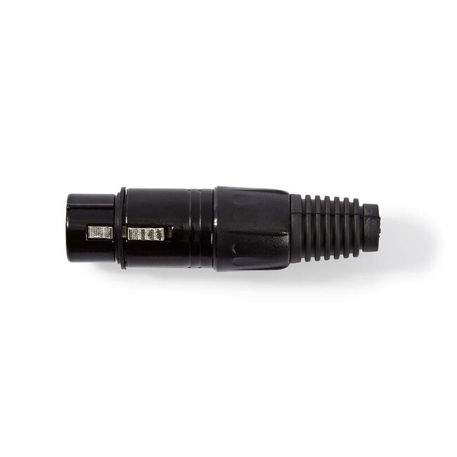 Nedis XLR 3-poliger (m) Stecker / Schwarz