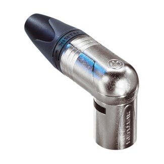 Neutrik Neutrik NC3MRX XLR 3-poliger Winkelstecker / Schwarz/Grau