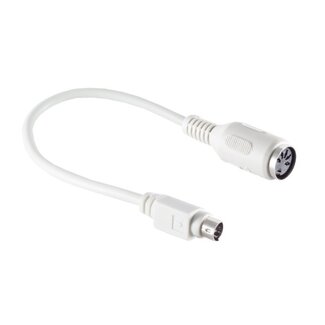 InLine PS/2 (m) auf DIN 5-pol (w) Tastaturadapter Beige 0,20 m