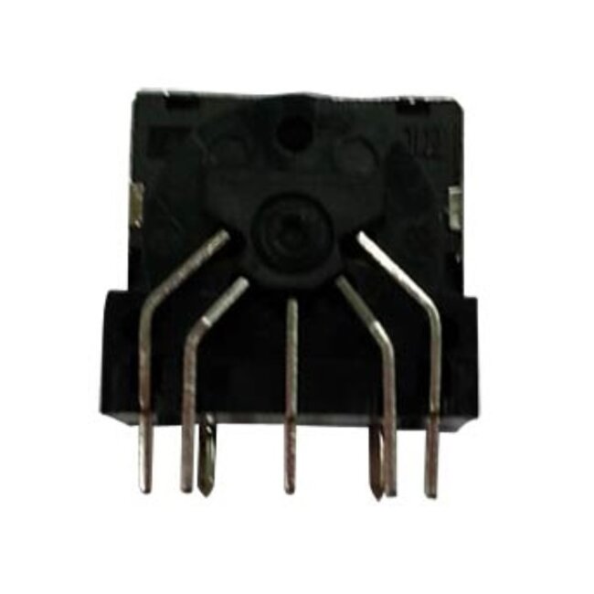 DIN 5-poliger 180° (vertikal) PCB-Stecker | Metall