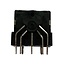 DIN 5-poliger 180° (vertikal) PCB-Stecker | Metall