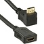 HDMI Adapter 90° Winkel nach oben - Version 1.4 (4K 30Hz) - 0,15 m
