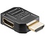 Kompakter HDMI-Winkeladapter rechts - HDMI 2.0 (4K 60Hz + HDR)
