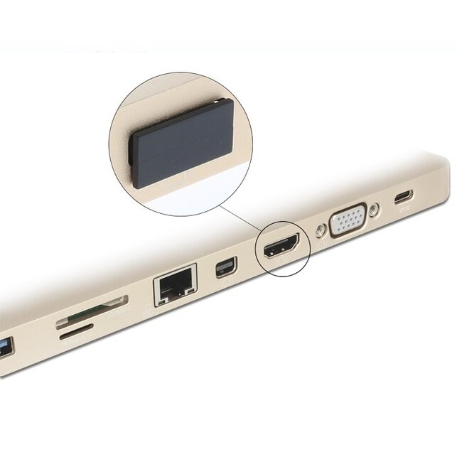 HDMI-A (m) Portschutz ohne Griff