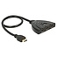 HDMI Umschalter 3 zu 1 - Version 2.0 (4K 60Hz HDR) - 0,60 m