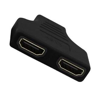 Dolphix HDMI Splitter 1 auf 2 Passiv - Version 1.3 (Full HD 1080p) Schwarz