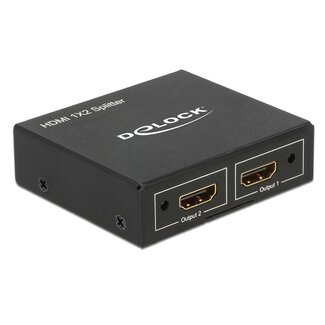 DeLOCK DeLOCK HDMI-Splitter 1 auf 2 - Version 1.4 (4K 30Hz)