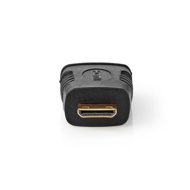 Mini HDMI-zu-HDMI Adapter Version 1.4 (4K 30Hz) Schwarz