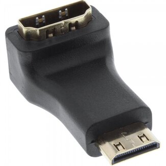 InLine Mini HDMI-zu-HDMI Adapter 90° Abgewinkelt Version 1.4 (4K 30Hz)