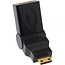 Mini HDMI zu HDMI Adapter - 180° drehbar (oben/unten) - Version 1.4 (4K 30Hz)