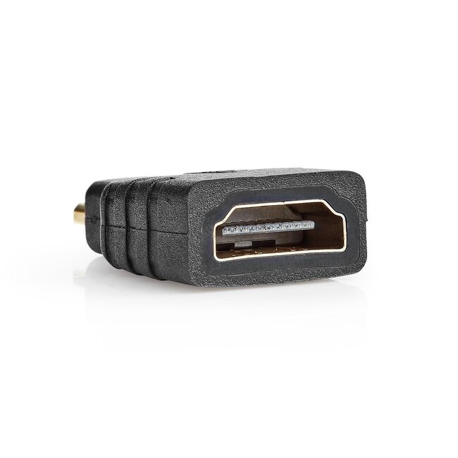 Micro HDMI auf HDMI Adapter Version 1.4 (4K 30Hz) Schwarz