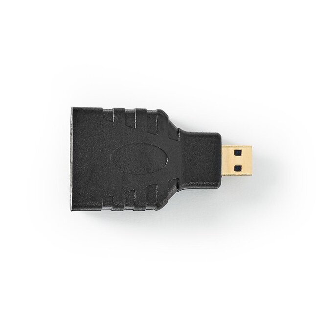 Micro HDMI auf HDMI Adapter Version 1.4 (4K 30Hz) Schwarz