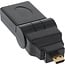Micro HDMI zu HDMI Adapter 180° drehbar Version 1.4 (4K 30Hz)