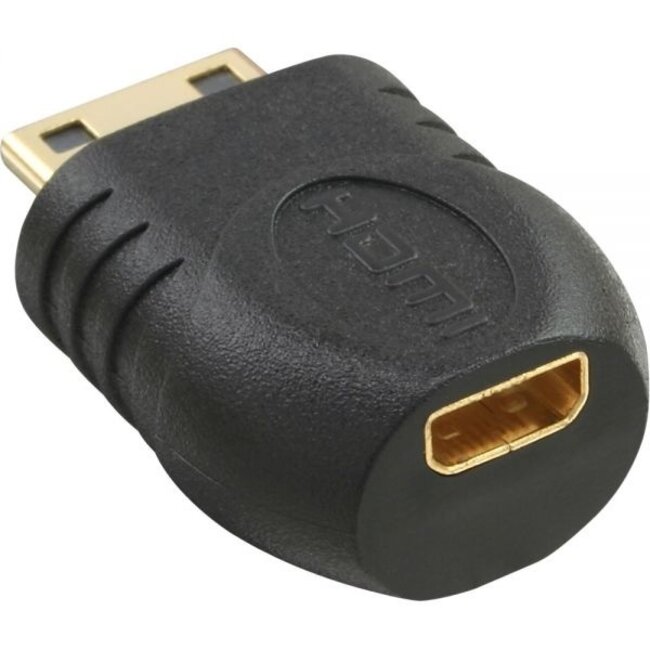 Mini HDMI (m) auf Micro HDMI (w) Adapter - Version 1.4 (4K 30Hz)