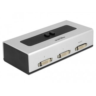 DeLOCK DeLOCK bidirektionaler DVI-Umschalter 2-fach auf 1