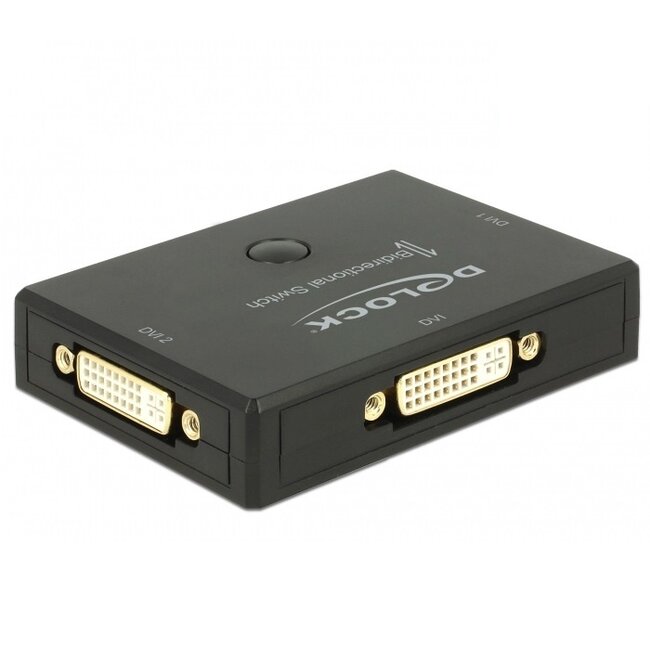 DeLOCK 2-fach DVI Umschalter 2 zu 1 (4K 30Hz)