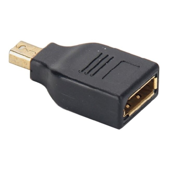 Mini DisplayPort-zu-DisplayPort Adapter Version 1.1 (4K 30 Hz) Schwarz