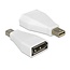 Mini DisplayPort-zu-DisplayPort Adapter Version 1.2 (4K 60 Hz) Weiß