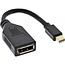 Mini DisplayPort-auf-DisplayPort Adapter Version 1.2 (4K 60 Hz) Schwarz 0,15 m