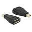 Mini DisplayPort-zu-DisplayPort Adapter Version 1.2 (4K 60 Hz) Schwarz