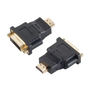 S-Impuls Premium HDMI (m) - DVI-D Dual Link (w) Adapter / Schwarz