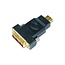 Premium DVI-D Single Link (m) zu HDMI (m) Adapter – Schwarz