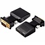 VGA + 3,5mm Klinke zu HDMI Adapter – kompakt / schwarz