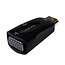 HDMI-auf-VGA-Adapter mit 3,5mm Klinke und HDCP – kompakt, schwarz