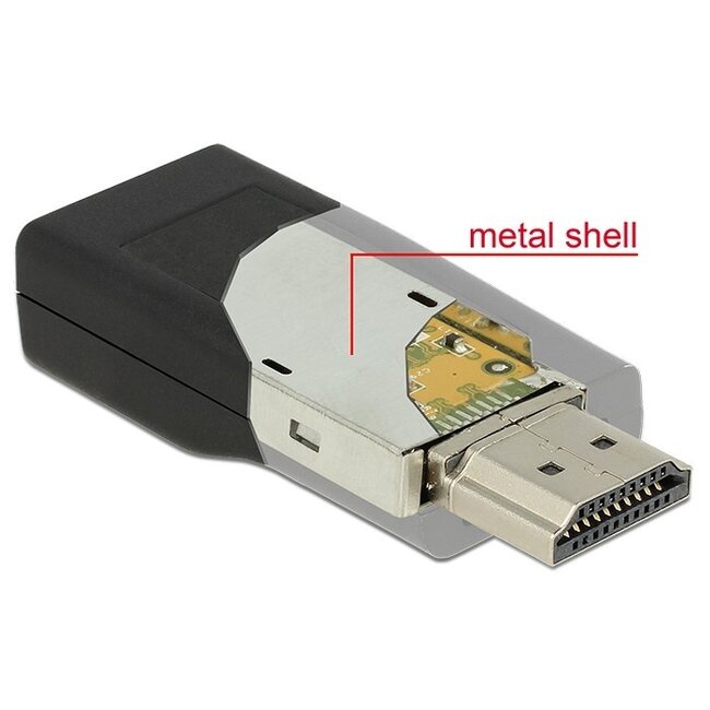 Premium HDMI-zu-VGA Adapter aus Metall