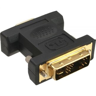 InLine Premium DVI-A auf VGA Adapter / Schwarz