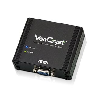 Aten Aten VC160A VGA-zu-DVI-D Konverter / Schwarz