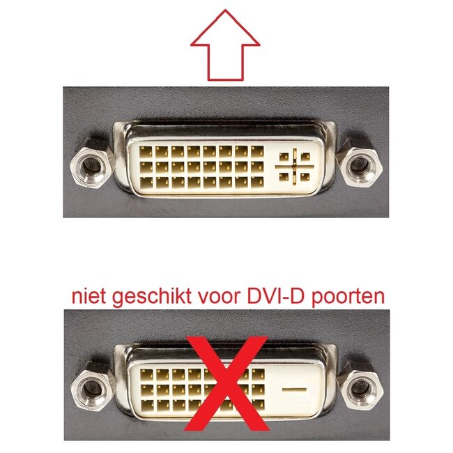DVI-I (m) auf VGA (w) Adapter - 90° Winkel, schwarz